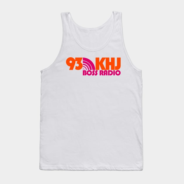 93 KHJ BOSS RADIO Tank Top by Scum & Villainy